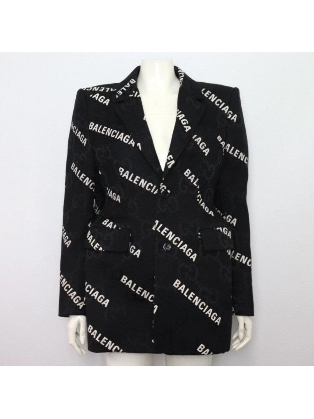 Gucci Balenciaga Hacker Project Hourglass Blazer size 48, excellent condition.